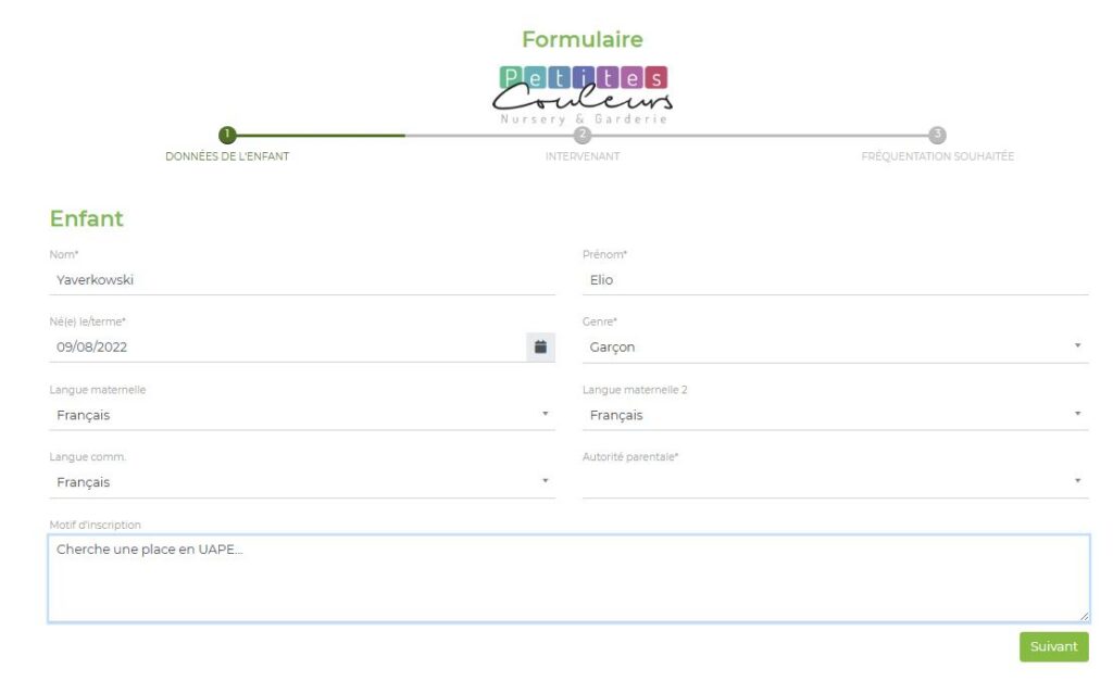Préinscription en ligne via le portail SAINet