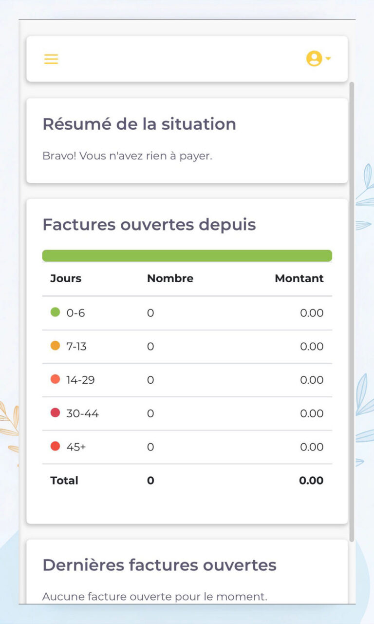 1. Facturation et Suivi des Débiteurs.