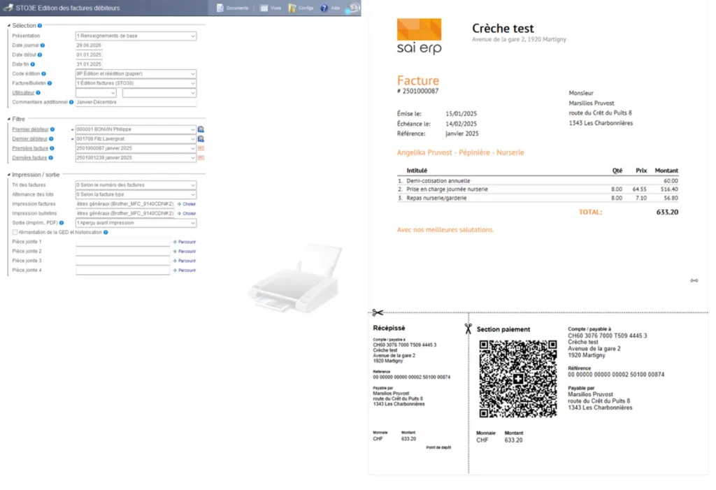 Module Facturation et prestations de sai Finances : du catalogue d'articles à la facture