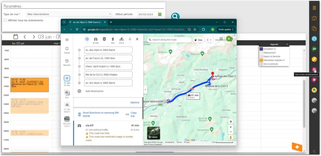 1.6 Mobilité. Important pour le personnel encadrant