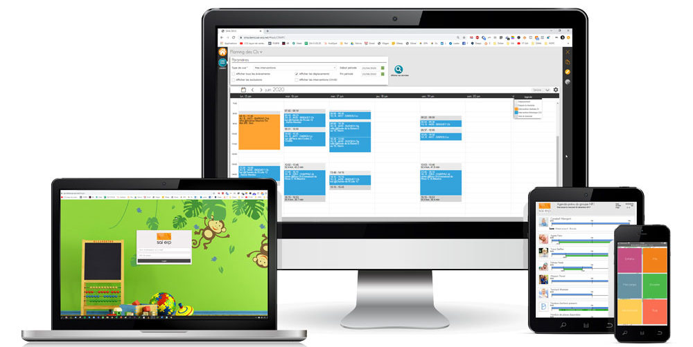 Une solution ERP RH pour centraliser la déclaration des temps de travail et la gestion des absences, tout en simplifiant la collaboration employé–hiérarchie.