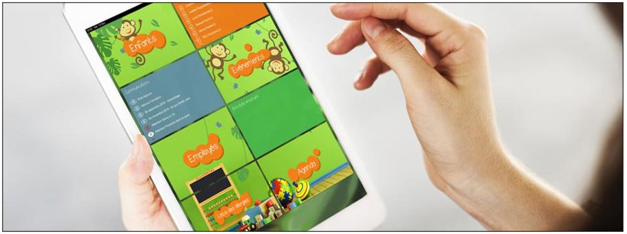 5. Tablette SAINet DayCare : un outil pratique pour les crèches, UAPE et AMF
